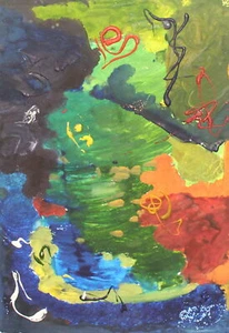 Contemporary impressionist oil painitng landscape - Picture 1 of 12