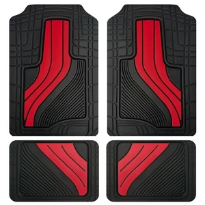 NS YOLO Heavy-Duty Rubber Car Floor Mats, All-Weather Trimmable Floor Liner, ... - Picture 1 of 6