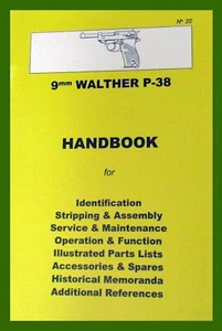 9mm WALTHER P-38 HANDBOOK No 20 by Ian Skennerton - Bild 1 von 4