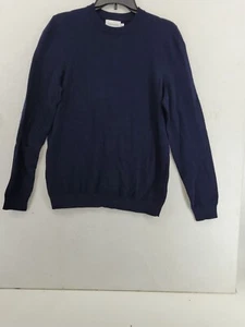 Topman Pullover Herren klein marineblau 100 % Baumwolle - Bild 1 von 9