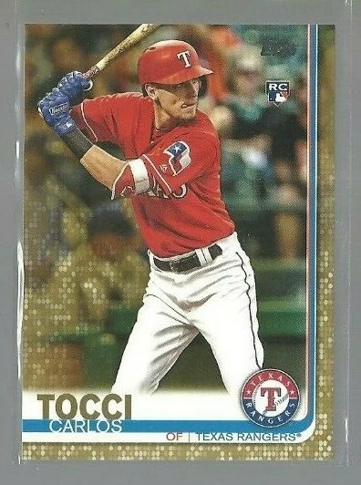 2019 Topps Gold #649 Carlos Tocci RC 0260/2019 (ref 58583) - Image 1 of 1
