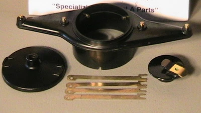 1928-1931 Model A Ford Distributor Cap, Body w/Brass Contacts, Rotor, & Wires - Image 1 of 4