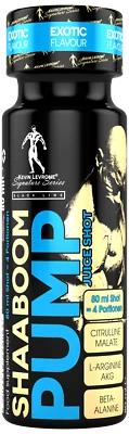 KEVIN LEVRONE SIGNATURE SERIES® Kevin Levrone® SHAABOOM PUMP Pre Workout Shots 24 x 80ml + extra BONUS