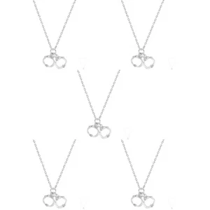 5 PCS Street-Retro-Handschellen-Halskette Für Frauen Gothic-Schmuck Gotischer - Bild 1 von 12