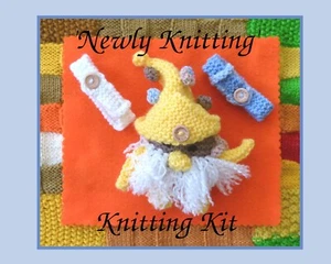 Neu Strickset, Anfänger Stricken, Gonk & Armbänder, alle Ressourcen enthalten - Bild 1 von 5