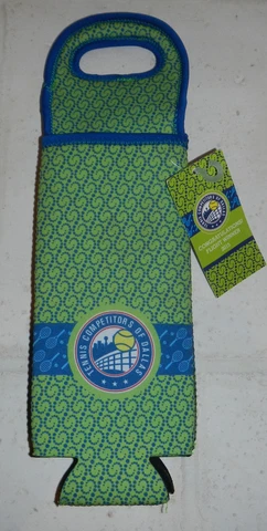 Tennis Competitors of Dallas TCD 2015 Winner Two Bottle Wine Tote Bag Carrier Cover