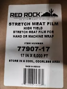Stretch Film Cling Food Shrink Wrap Clear 17" x 5000' Meat Deli Wrap - Picture 1 of 7