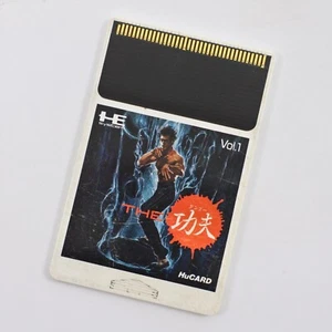 PC Engine Hu THE KUNGFU Kung Fu Card Only pe - Picture 1 of 2