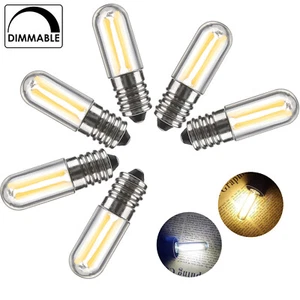 1x 5x 10x Dimmable Mini E14 LED Freezer Filament Light Bulbs Refrigerator Lamps - Picture 1 of 10