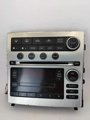 INFINITI G35 2005-2007 PANEL INTERRUPTOR RADIO CONTROL TEMPERATURA 28041AC706 Foto 1 de 4