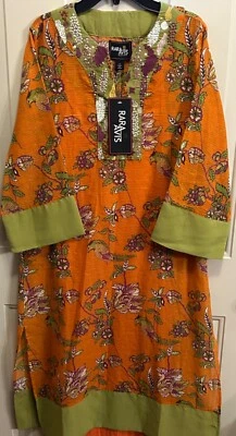 VESTIDO CAFTÁN RARA AVIS BY IRIS APFEL Y PÁJAROS CON CUENTAS XS ENVÍO RÁPIDO Foto 1 de 4