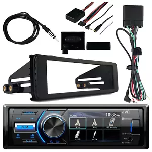 Marine USB AUX Bluetooth Receiver, Dash Kit, Handlebar Control, Wire Antenna - Picture 1 of 5