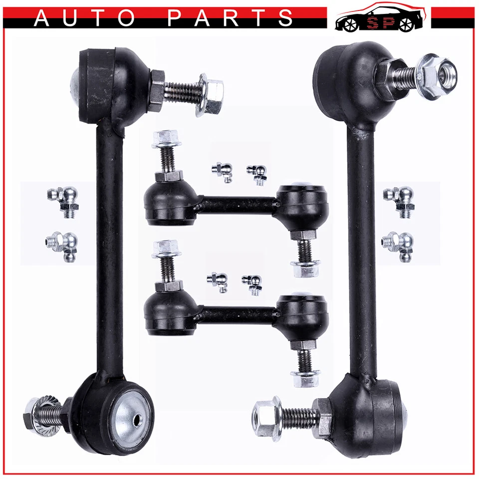 4 Pcs Front Steering Sway Bar End Link Kit For 2007-2008 Isuzu i-290 Isuzu i-370 - Image 1 of 4