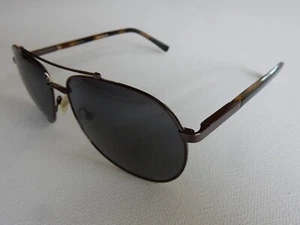 Ted Baker Polarized Aviator Sunglasses 140 TBM036 GUN - Picture 1 of 6