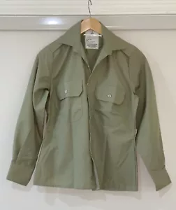 ADI Vic 1991 Women’s Military Long Sleeve Shirt Size 33 - Picture 1 of 8