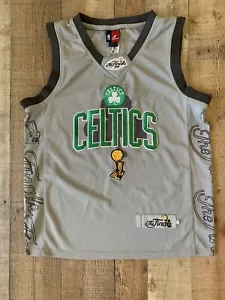Maglia rotonda da uomo NBA Finals 2010 Boston Irish Celtics #9 taglia 48 tessuta** - Foto 1 di 9