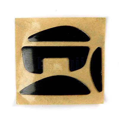 Mouse mouse 0,6 mm nero PTFE piedini scorrevoli pad scorrevole per Logitech G700/G700s