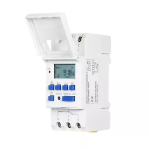 THC15A Digital LCD Programmable Timer Switch Relay 16A Amp Electronic C7C2 - Picture 1 of 9