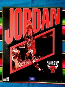 ✺Original✺ Block Mounted 1993 MICHAEL JORDAN Chicago Bulls Basketball Poster - Bild 1 von 3