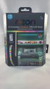 🔥🔥15 function wireless 12 foot LED strip with remote control🔥🔥 - Picture 1 of 5