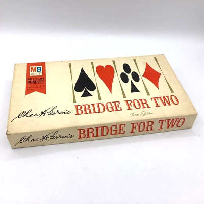 Charles Goren Game for Two Milton Bradley 1964 Vintage Set - Image 1 of 4