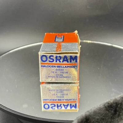 OSRAM Halogen Bellaphot 64633 15v 150W 07364 bulb lamp made in Germany - Image 1 of 4