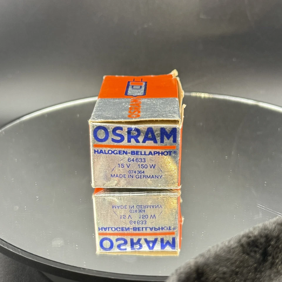 OSRAM Halogen Bellaphot 64633 15v 150W 07364 bulb lamp made in Germany - Image 1 of 4
