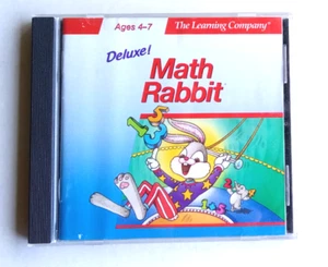 The Learning Company Deluxe Math Rabbit (Ages 4-7, Windows 95) - Picture 1 of 3