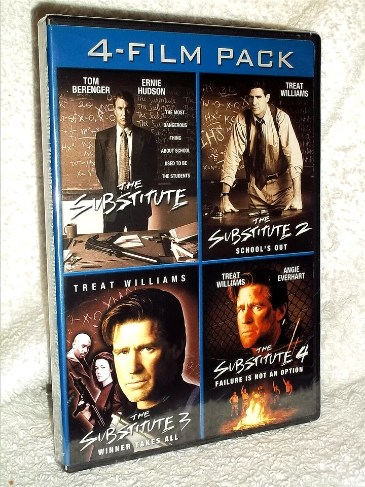 The Substitute Complete 4-Movie Collection (3-Disc) (DVD, 2000) Treat Williams - Image 1 of 2