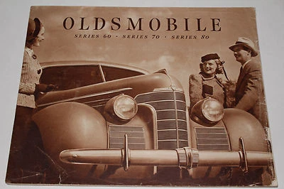 Oldsmobile Series 60,70 y 80 1938 folleto de venta original Foto 1 de 4