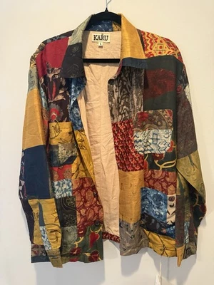 KARU SILK Research Chore Coach SZ L | BRAND NEW W/TAGS - Handmade in India - Image 1 of 4