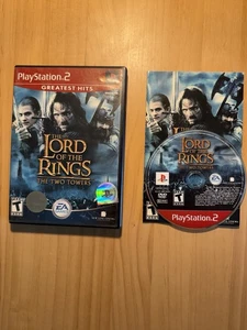 Lord of the Rings: The Two Towers Greatest Hits PS2 Sony PlayStation 2 CIB - Picture 1 of 5