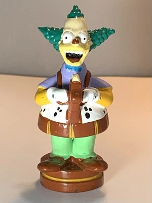 The Simpsons 3D Chess Replacement Piece 2002 Red Knight Krusty The Clown - Image 1 of 4