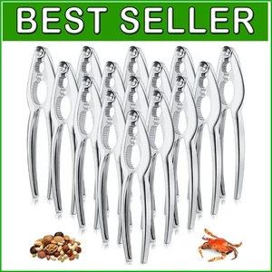 Durable Zinc Alloy Seafood Crackers Set - 30 Count for Home & Restaurant Use - Picture 1 of 8