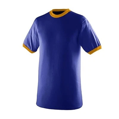 Augusta Sportswear Unisex Adulto Timbre Camiseta, Púrpura/Dorado, Grande EE. UU. Foto 1 de 4