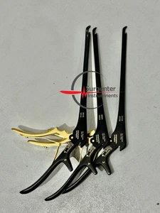 Set of 3 Aesculap Ceramic Coated Detachable 3 4 5mm 40 degree 8 Kerrison Rongeur - Picture 1 of 3