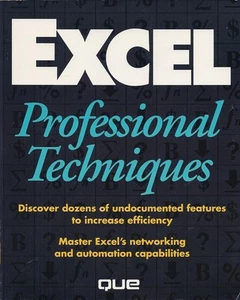 Excel Professional Techniques by Soucie, Ralph - Picture 1 of 1