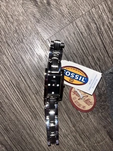 FOSSIL F2 ES-9716 Stainless Steel Quartz Women's Watch Adjustable Size New - Picture 1 of 3
