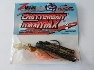 ZMan Chatterbait Mini Max 1/4oz Goldlockz Fishing Lure - Picture 1 of 8