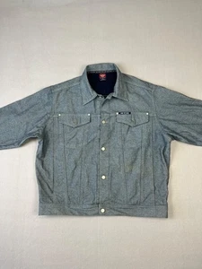 Vintage Pure Playaz Original Jeansjacke Herren XL grau 90s Y2K Baggy Streetwear - Bild 1 von 15