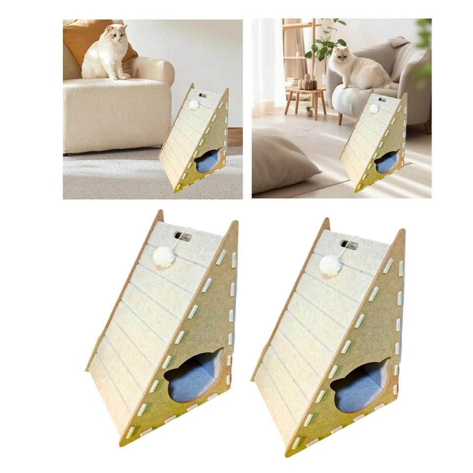 Cat Scratcher Pad Decor Cardboard for Kitten Small Medium Large Cats - Image 1 of 1