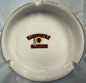 VINTAGE WASHINGTON REDSKINS PORCELAIN ASHTRAY RARE! - Picture 1 of 2