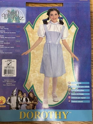 Disfraz Dorothy Niño El Mago de Oz Niñas Rubíes - Niño Grande - NUEVO Foto 1 de 2