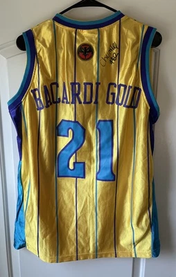 Chum Lee Gold & Silver Pawn Las Vegas Autographed Jersey NOLA Size L NEW Rare — 第 1/4 张图片