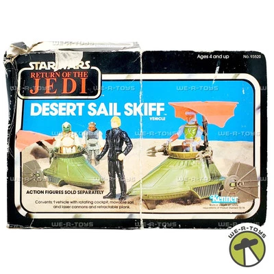 Star Wars Return of the Jedi Desert Sail Skiff Vehicle 1983 Kenner 93520 - Image 1 of 4
