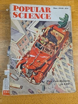 Vintage Popular Science Magazine March 1948 Foto 1 de 4