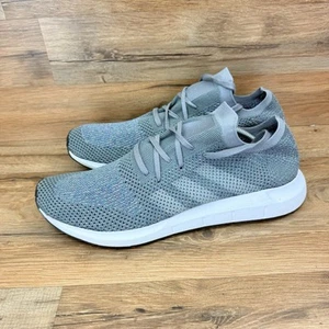 Adidas Talla 13 Swift Primeknit Gris Nuevo Adidas Correr Peso Ligero - Imagen 1 de 7