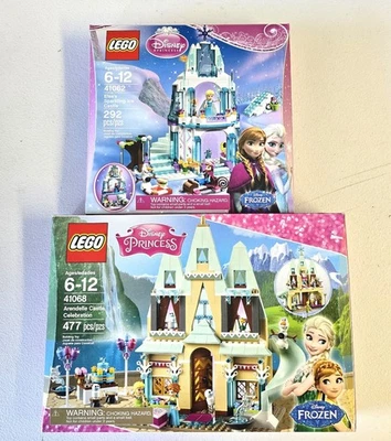 LEGO Disney Lote Frozen Castillo de Arendelle Celebración Castillo de Hielo Brillante de Elsa Foto 1 de 2