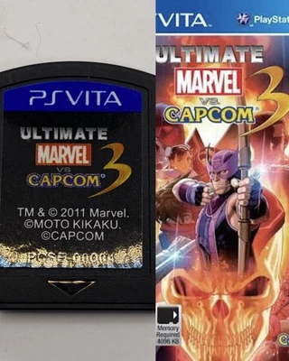 Ultimate Marvel vs Capcom 3 (Sony PlayStation Vita PS Vita, 2012) Cartridge Only - Image 1 of 3
