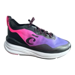 Zapatillas altas Clove Supercush negras/púrpura/rosa talla W9,5/M8 enfermería para el cuidado de la salud - Imagen 1 de 10